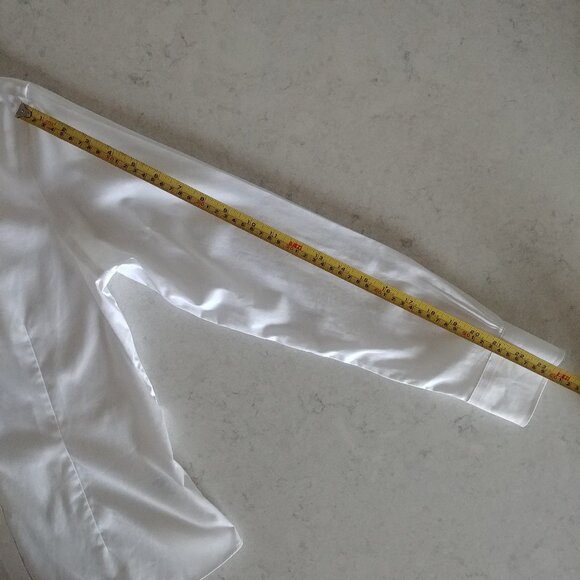 Brooks Brother's Women's 6 white cotton fitted button down up shirt blouse - Picture 12 of 16